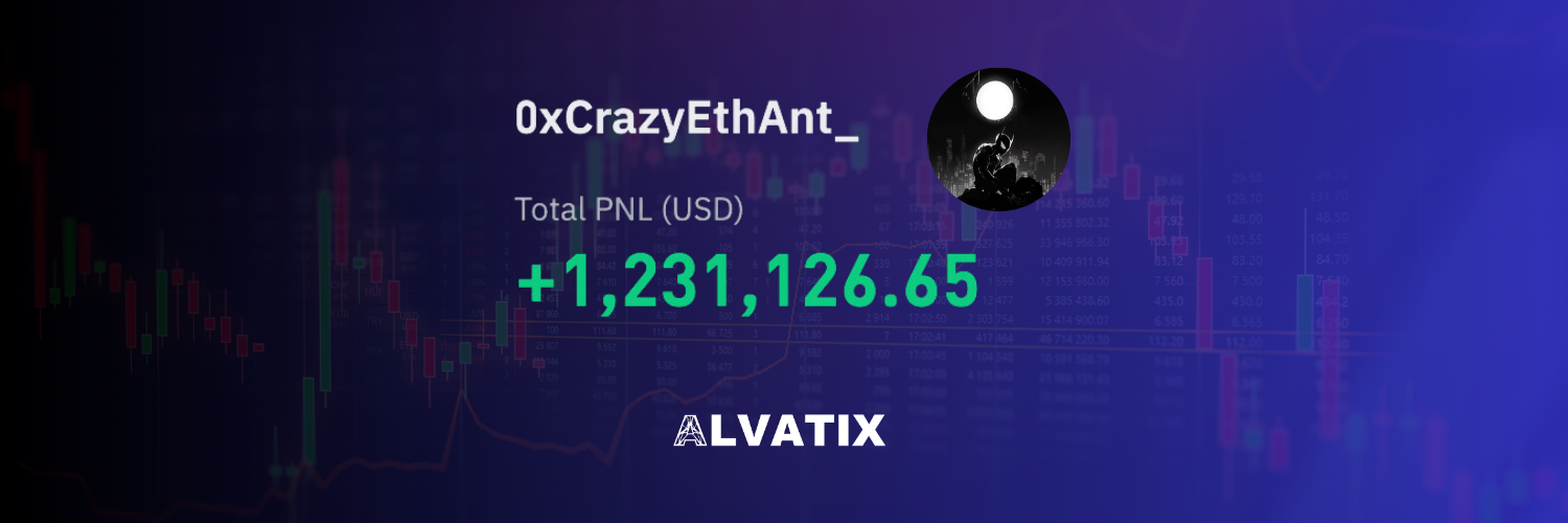 0xCrazyEthAnt, Top 30 Binance Trader, Partners with Alvatix as Brand Ambassador